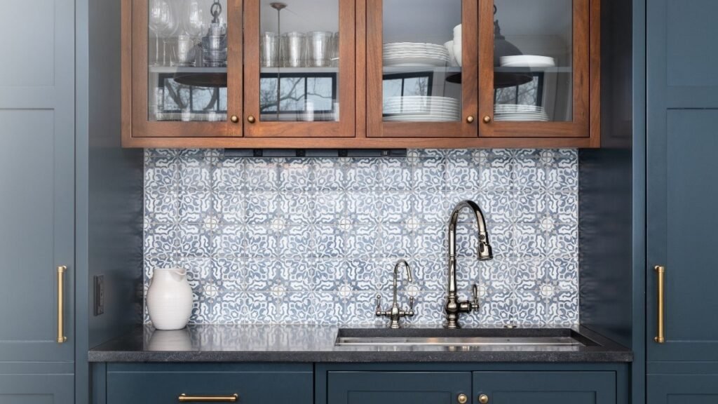 Right Backsplash Material