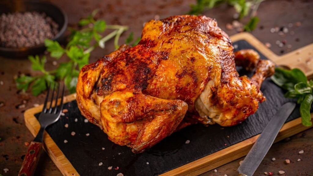 How to Cut Frozen Chicken in Half
