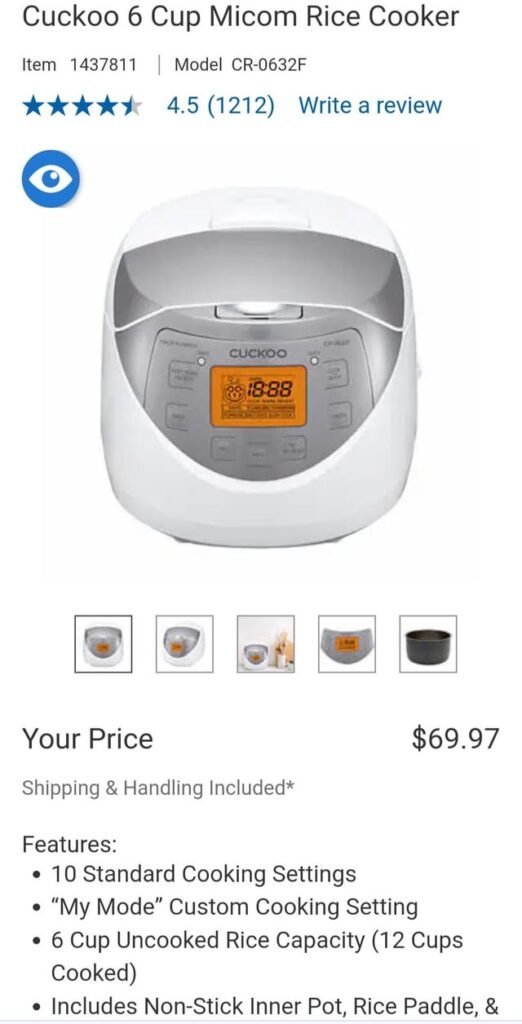Cuckoo Vs Tiger Rice Cooker