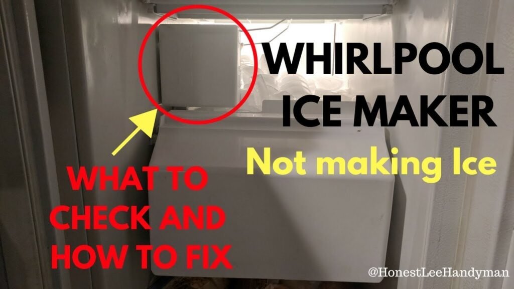 Whirlpool Wrb322dmbm00 Ice Maker Troubleshooting