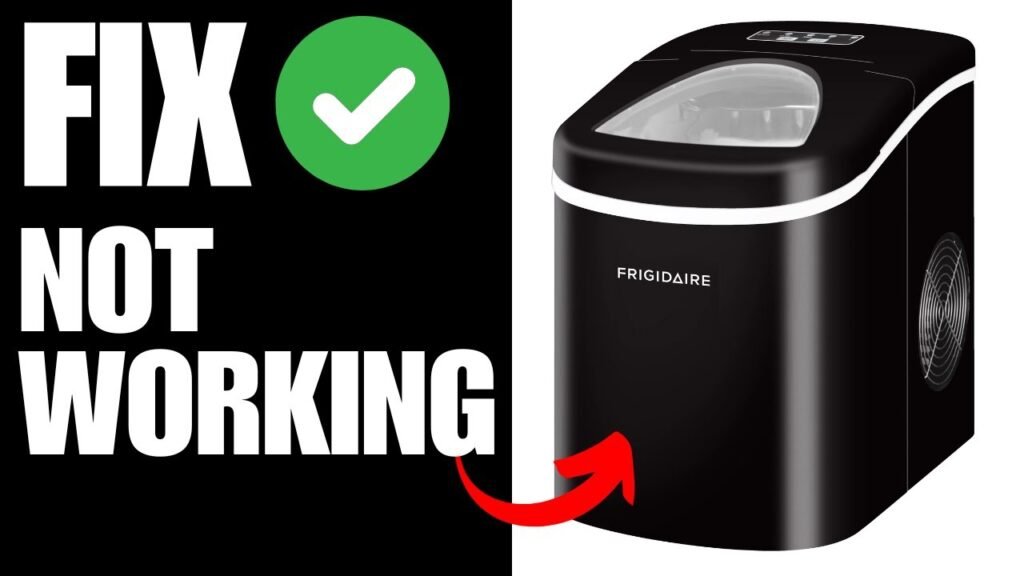 Frigidaire Countertop Ice Maker Troubleshooting